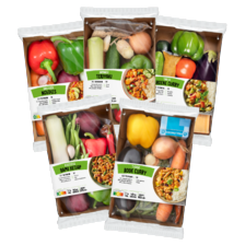 Oosterse ongekoelde verspakketten